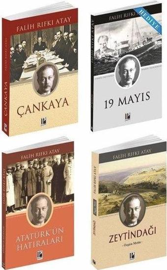 Zeytindağı - Çankaya Atatürk'ün Hatıraları Seti - 4 Kitap Takım - 19 Mayıs Kitabı Hediyeli - Falih Rıfkı Atay - Pozitif Yayıncılık