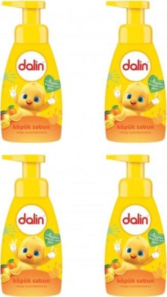 Dalin Köpük Sabun Mango Ve Portakal Kokulu 200 ml X 4 Adet