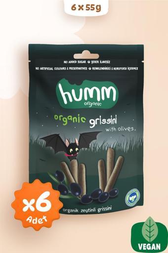 Organik Vegan Zeytinli Grissini - 6 Adet