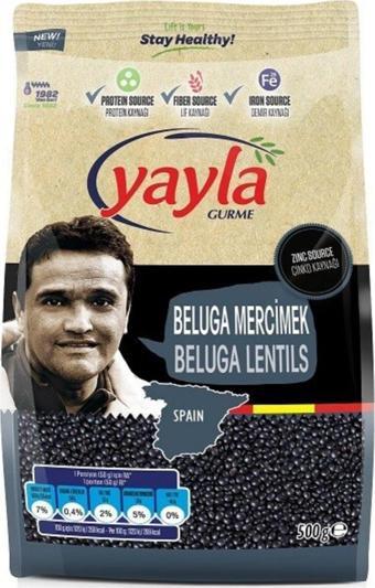 Yayla Gurme Beluga Mercimek 500 Gr