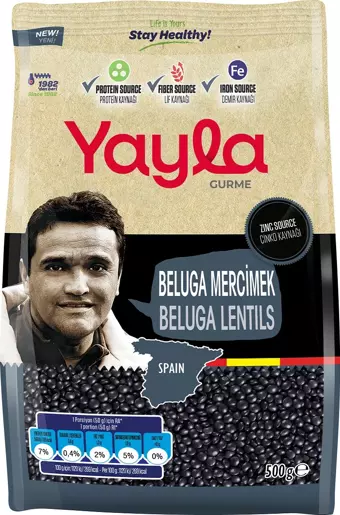 Yayla Gurme Beluga Mercimek 500 gr