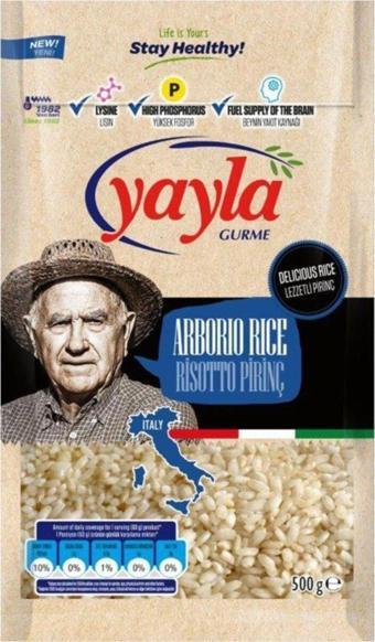 Yayla Gurme Risotto Pirinç 500 Gr