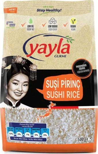 Yayla Gurme Sushi Pirinci 500 Gr