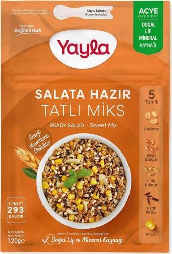 Yayla Salata Hazır Tatlı Miks 120 Gr