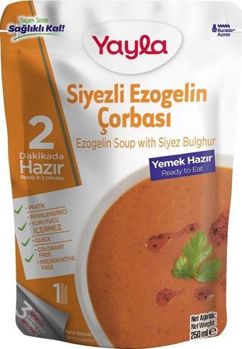 Yayla Yemek Hazır Siyezli Ezogelin Çorbası 250 gr