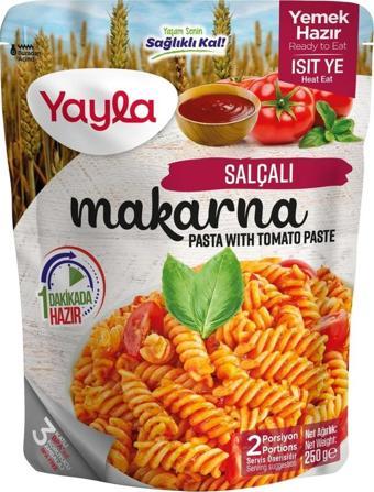 Yayla Yemek Hazır Salçalı Makarna 250 Gr