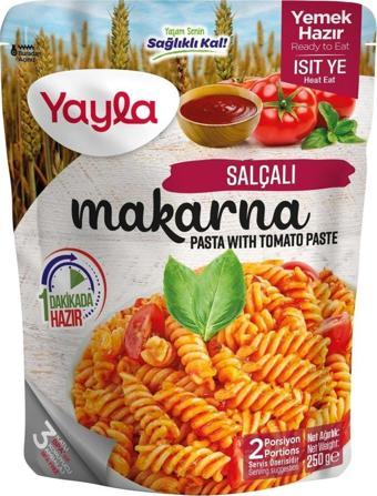Yayla Yemek Hazır Salçalı Makarna 250 gr