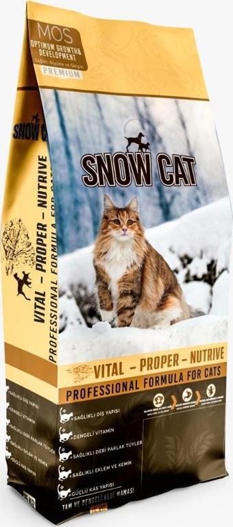 Snow Cat Tavuklu Kedi Maması 15 kg