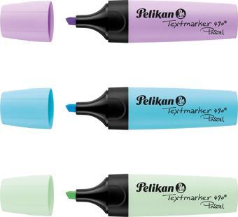 Pelikan 490 Fosforlu Kalem Pastel 3'lü Set 2