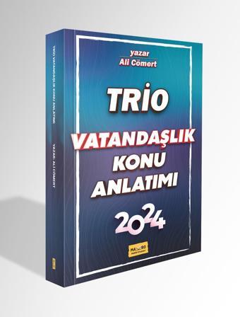 Makro Kitabevi 2024 KPSS Vatandaşlık Trio Konu Anlatımı - Ali Cömert - Makro Kitabevi