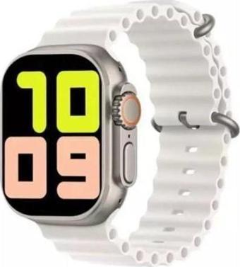 T800 Ultra 49 mm Tam Ekran Bt Çağrı Özellikli Akıllı Saat Gri