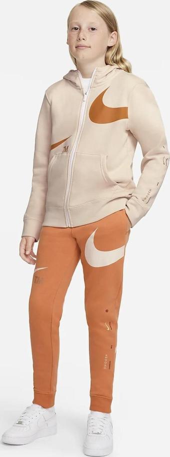 Nike Sportswear Swoosh Fleece DD8721-808 Çocuk Eşofman Altı