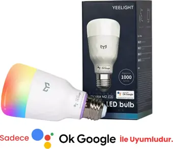 Yeelight M2 LED Akıllı Ampul E27 (Renkli)