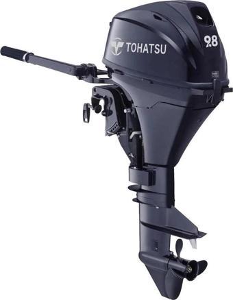 Tohatsu 9.8HP Uzun Şaft Manuel 4 Zamanlı Deniz Motoru