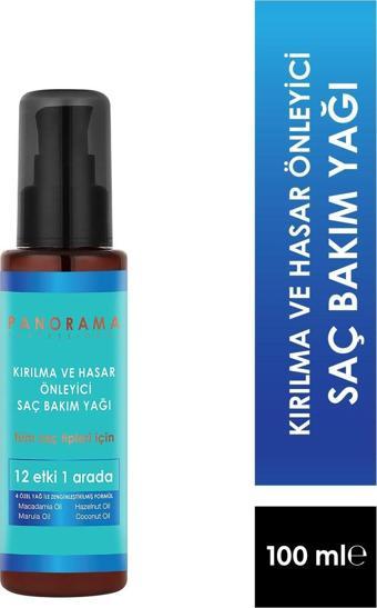 Panorama Professional Kırılma ve Hasar Önleyici Saç Bakım Yağı - 100 ml