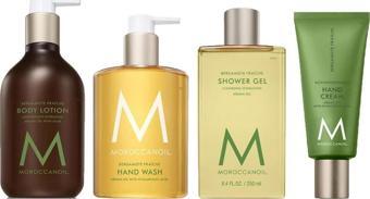 Moroccanoil Bergamot Fraiche Vücut Losyonu + El Kremi + El Sabunu + Duş Jeli 4lü Cilt Bakım Seti