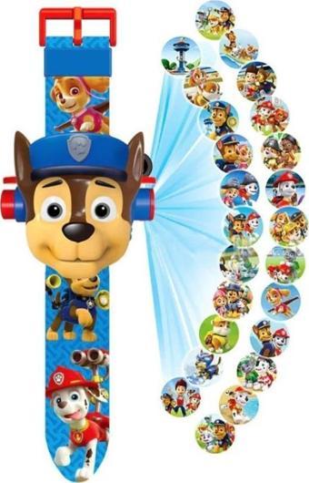 Prestij Oyuncak Kartelalı Paw Patrol Saat 3038B,Chase Projeksiyonlu Kol Saati