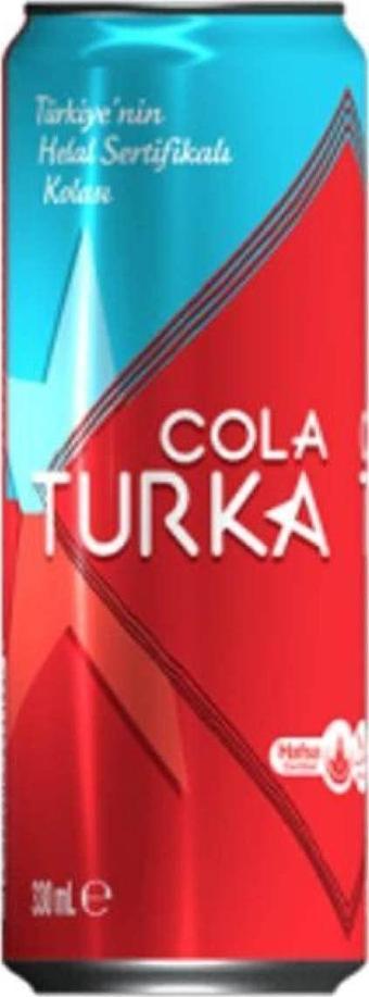 Cola Turka 330 Ml Kutu Kola 24 Adet