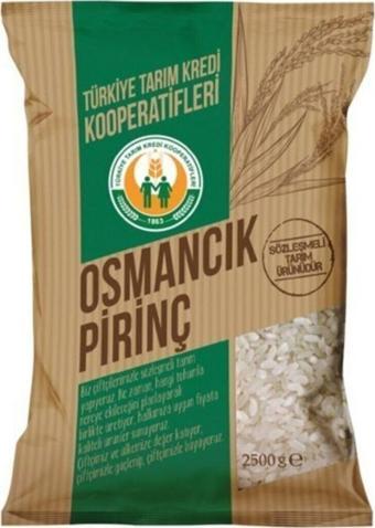 Türkiye Tarım Kredi Kooperatifleri Tarım Kredi Birlik Tarım Kredi 1 Kg Osmancık Pirinç