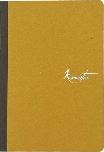 Karatis TR 13x19 96 Yaprak Soft Defter - Amber