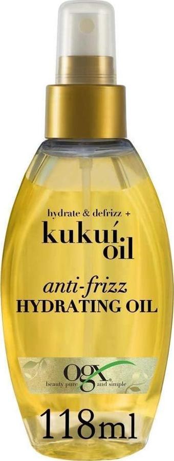 Organix Kukui Oil Anti-Frizz Hydratıng Oil 118 ml