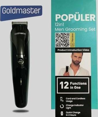 Goldmaster Popüler GM-9108 Erkek Bakım Seti