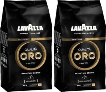 Lavazza Oro Black Espresso Çekirdek Kahve 1 kg x 2 (2kg)