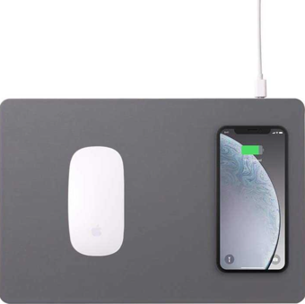 Hands3 Dust Grey Wireless Şarjlı MousePad