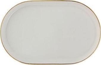 Porland Chopin Altın Serisi 18cm Oval Kayık Tabak