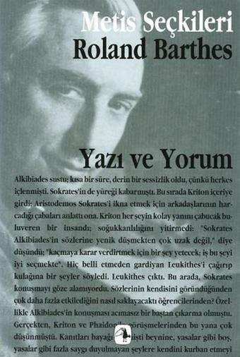 Yazı ve Yorum - Metis Seçkileri - Roland Barthes - Metis Yayınları