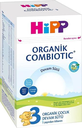 Hipp 3 Organik Combiotic Bebek Sütü 800 gr