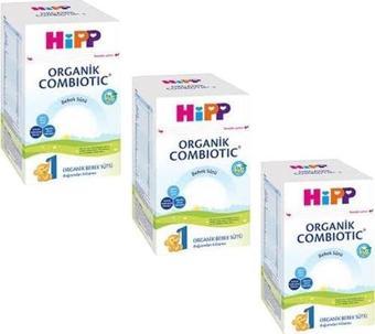 Hipp 1 Organik Combiotic Bebek Sütü 800 gr 3'lü