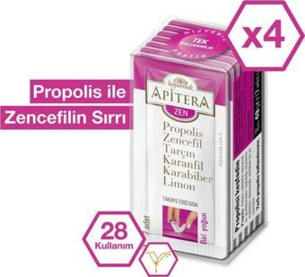 Balparmak Apitera Zen Bal 7 Gr Propolis - Zencefil Karışımı 7'Li 4 Paket 28 Adet