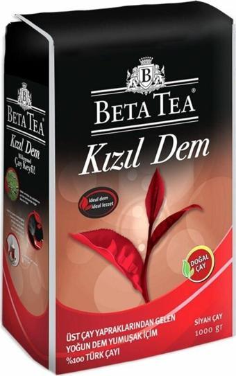 Beta Tea Beta Kızıl Dem Türk Çayı 1000Gr