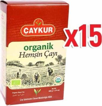 Çaykur Caykur Organık Hemsın Cayı 400 Gr Karton 15 Lı
