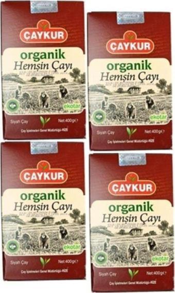 Çaykur Organik Çay Hemşin 4 X 400 Gr