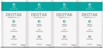Deotak Krem Deodorant Fresh 35 Ml X 4 Adet
