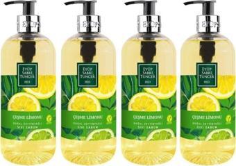 Eyüp Sabri Tuncer Çeşme Limonu Doğal Zeytinyağlı Sıvı Sabun 500 Ml - 4 Adet