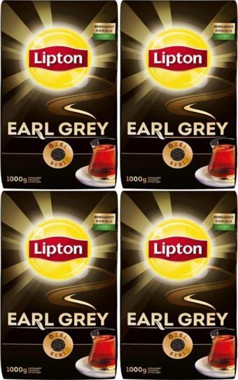 Lipton Earl Grey Dökme Çay 1000 Gr 4 Adet