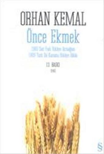 Önce Ekmek - Orhan Kemal - Everest Yayınları