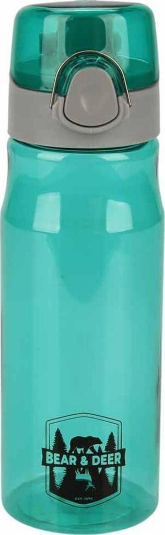 Bear & Deer Bear&Deer 800ml Pipetli Taşıma Kulplu Şık Tasarım Su Matarası