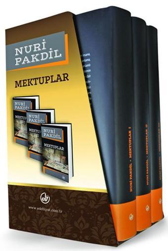 Mektuplar (Özel Kutulu 3 Cilt Takım) - Nuri Pakdil - Edebiyat Dergisi Yayınları