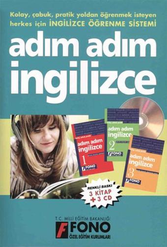 Adim Adim Ingilizce Cd'li 3 Kitap - Fono Yayınları