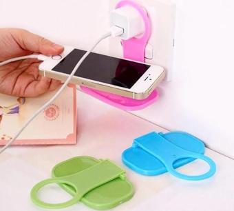 XMARKETTR Telefon Tutucu Priz İçin Şarj Standı Cep Telefon Şarj Aleti Stand