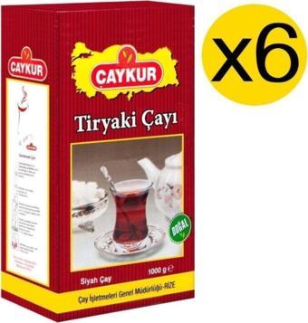 Çaykur Tiryaki Çay 1 Kg X 6 Adet