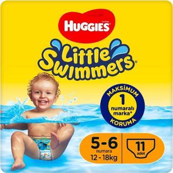 Huggies Little Swimmers Mayo Bebek Bezi 12-18 Kg 11'Li