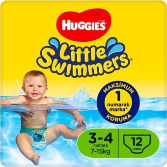 Huggies Little Swimmers Mayo Bebek Bezi 7-15 Kg 12'Li