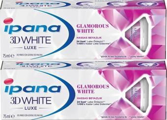 İpana 3D White Luxe Glamorous White 2 X 75 Ml