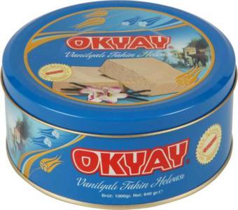 Okyay Yeni Üretim Sade (Vanilyalı) Helva 840Gr Net