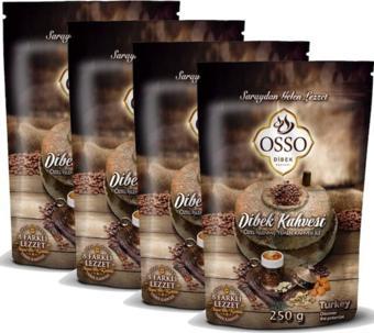 Osso 4'Lü Dibek Kahvesi 200 Gr X 4 Paket